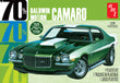 AMT Baldwin Motion 1970 Chevy Camaro - Dark Green 1:25 Scale Model Kit
